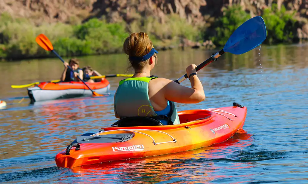 Ez Kayak - Female Model Kayaker